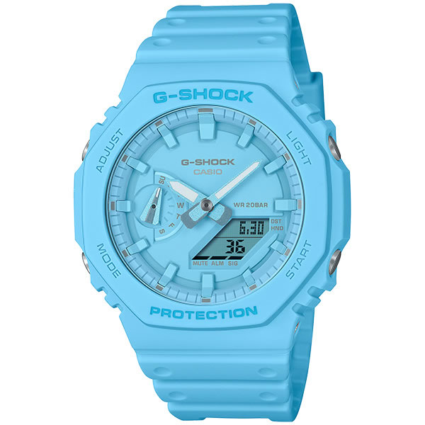 Yahoo! Yahoo!ショッピング(ヤフー ショッピング)CASIO カシオ 腕時計 海外モデル GA-2100-2A2 メンズ G-SHOCK ジーショック One toneシリーズ クオーツ （国内品番 GA-2100-2A2JF）