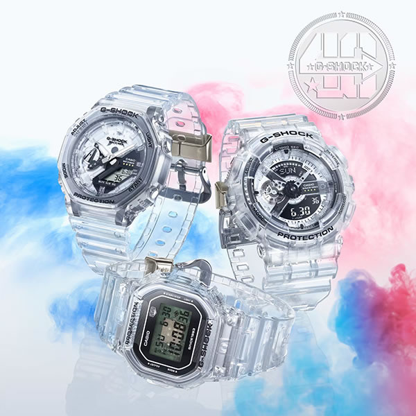 G shock hotsell limited edition transparent