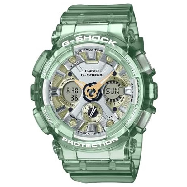 CASIO カシオ 腕時計 海外モデル GMA-S120GS-3A レディース G-SHOCK ジーショック (国内品番 GMA-S120GS-3AJF)｜okurimonoya1