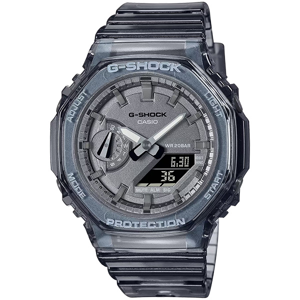 CASIO カシオ 腕時計 海外モデル GMA-S2100SK-1A メンズ G-SHOCK ジーショック メタリックスケルトン クオーツ (国内品番 GMA-S2100SK-1AJF)