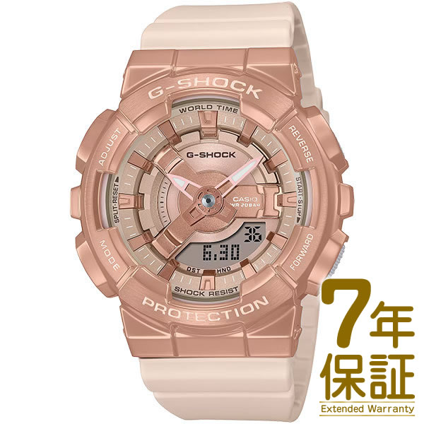 【国内正規品】CASIO カシオ 腕時計 GM-S110PG-4AJF メンズ レディース G-SHOCK ジーショック メタルカバード クオーツ