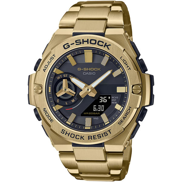 CASIO カシオ 腕時計 海外モデル GST-B500GD-9A メンズ G-SHOCK ジーショック G-STEEL ジースチール タフソーラー (国内品番 GST-B500GD-9AJF)