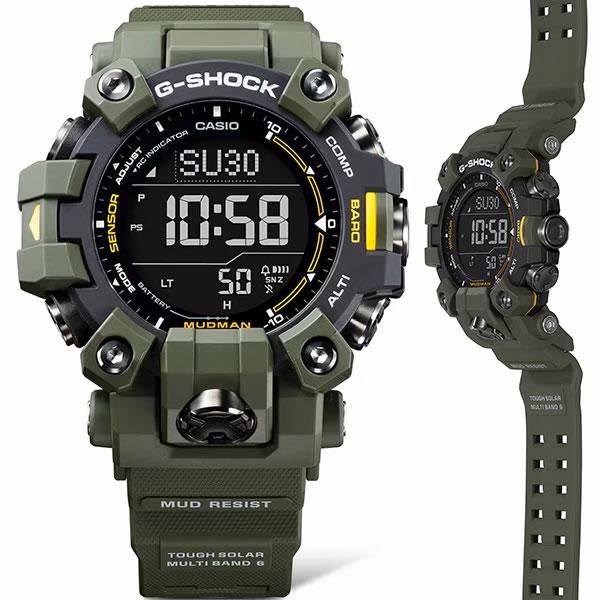 【国内正規品】CASIO カシオ 腕時計 GW-9500-3JF メンズ G-SHOCK ジーショック MASTER OF G MUDMAN マッドマン タフソーラー 電波｜okurimonoya1｜02