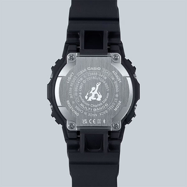 【国内正規品】CASIO カシオ 腕時計 GW-B5600CD-1A2JR メンズ G-SHOCK ジーショック チャールズ・ダーウィン財団 コラボ ガラパゴス タフソーラー 電波｜okurimonoya1｜06