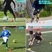 マーカーコーン 50枚セット カラーコーン スタンド・収納袋付き トレーニング サッカー フットサル 練習用 陸上 練習 目印 トレーニングコーン 全5色 各10本 関連画像5