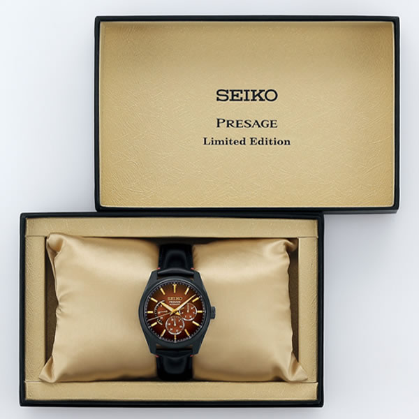 【国内正規品】SEIKO セイコー 腕時計 SARW063 メンズ PRESAGE プレザージュ 十三代目市川團十郎襲名記念限定モデル 自動巻き｜okurimonoya1｜03