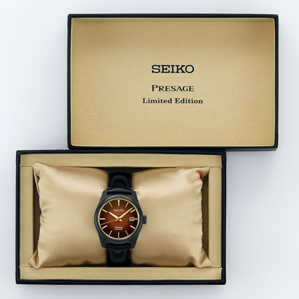 【国内正規品】SEIKO セイコー 腕時計 SARX101 メンズ PRESAGE プレザージュ 十三代目市川團十郎襲名記念限定モデル 自動巻き｜okurimonoya1｜03