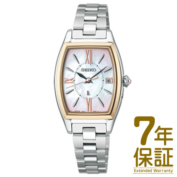 【予約受付中】【9/8発売予定】【国内正規品】SEIKO セイコー 腕時計 SSQW076 レディース LUKIA ルキア Grow グロー ソーラー電波修正