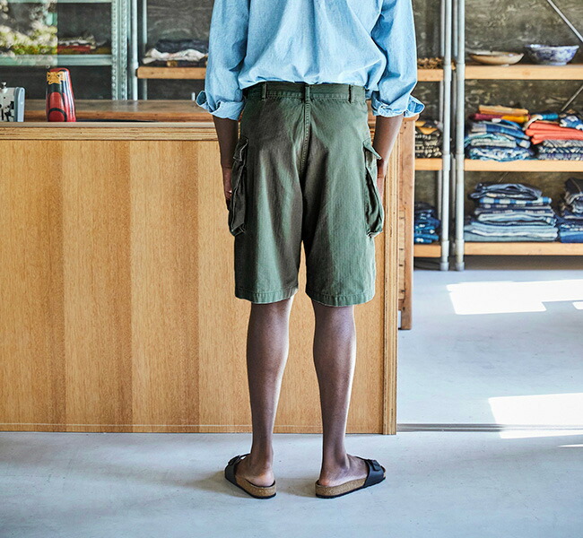 orslow オアスロウ US ARMY 2 POCKET CARGO SHORTS 2ポケット カーゴ