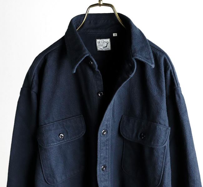 orslow オアスロウ 01-V8072-02 リラックスフィット フランネルシャツ