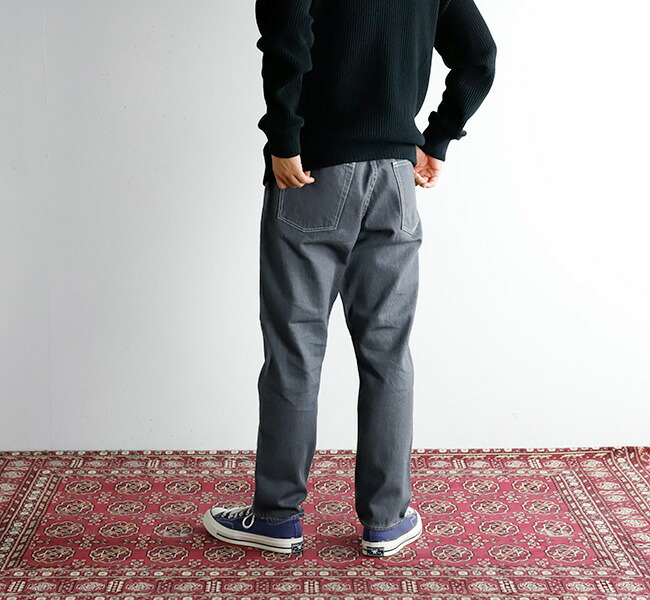 Sanca サンカ テーパードデニム グレー GRAY DENIM TAPERED 5P PT04 : sa01 : O.L.D - 通販 -  Yahoo!ショッピング