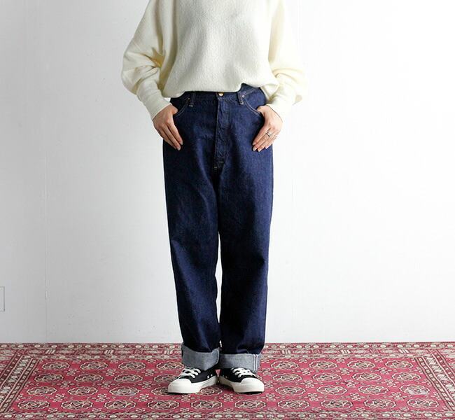 orslow オアスロウ High Waist Denim Pants JASMIN ハイウエストデニム 