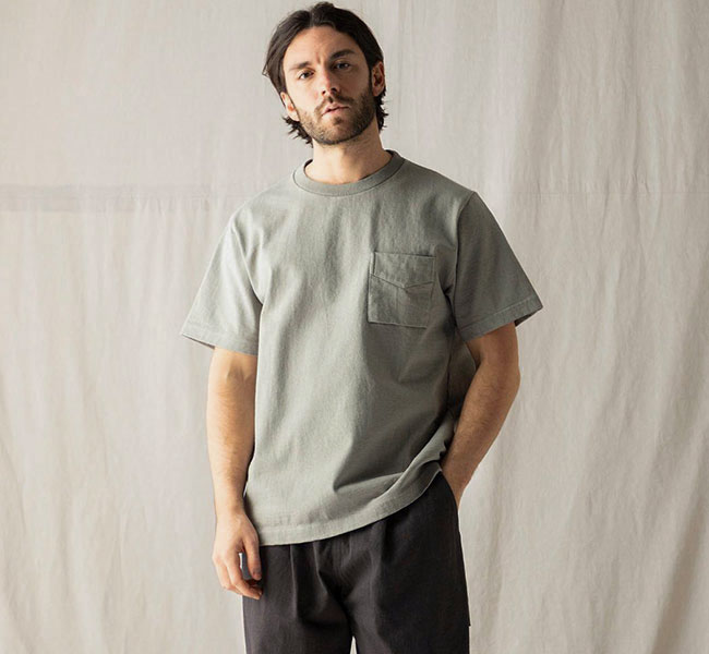 Jackman ジャックマン JM5445 Dotsume Pocket T-Shirt ドツメポケットT