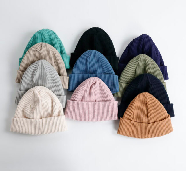 Jackman ジャックマン JM6605 Waffle Knit Cap ワッフルニットキャップ