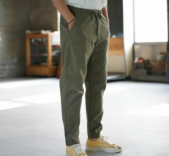 orSlow FRENCH WORK PANTS 2M ベイカー ニューヨーカー 16orcha2.jpg