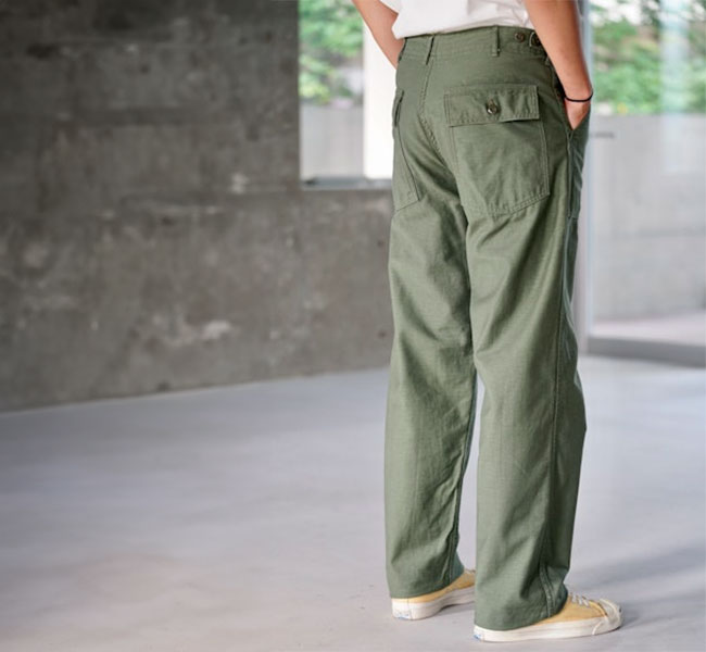オアスロウ　orslow　USアーミー　ファティーグパンツ orSlow 2025春夏新作 オアスロウ USアーミーファティーグパンツ