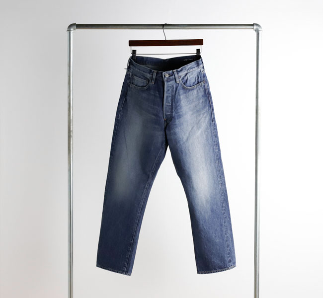 【一時値下げ】Ordinary fits デニムパンツ サイズ2 ORDINARY FITS｜コットン ユーズド ワイド デニム パンツ “TYPE