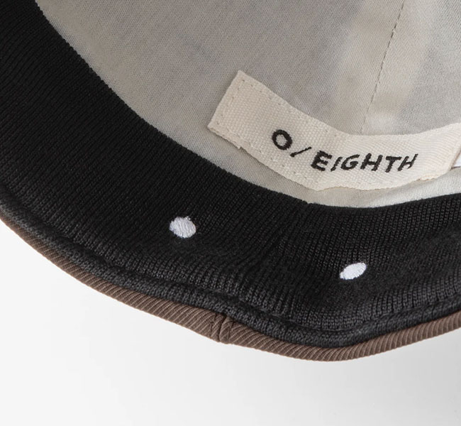 O/EIGHTH オーエイス Nylon kersey Cap Brown TYPE OH 帽子 キャップ