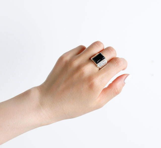 indian jewelry インディアンジュエリー ナバホ シルバー925 スクエア