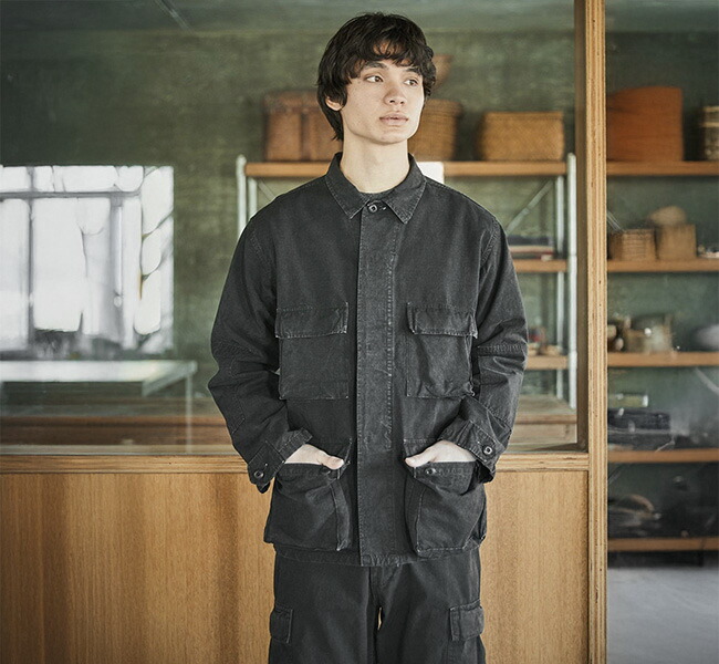 orslow オアスロウ 01-6110-61S STONE BLACK B.D.U JACKET ジャケット