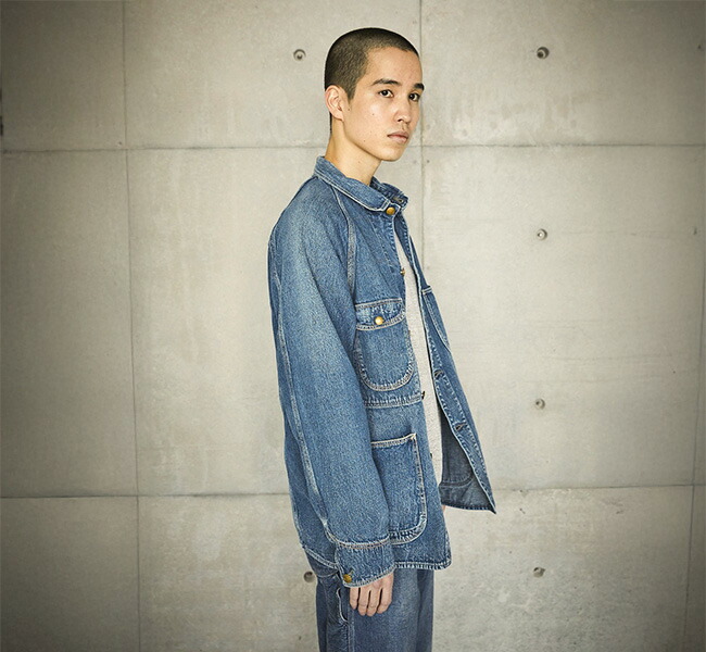 orslow オアスロウ 50's DENIM COVER ALL USED デニム