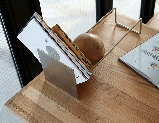 Slope Book End Silver スロープブックエンド シルバー : O.L.D - 通販