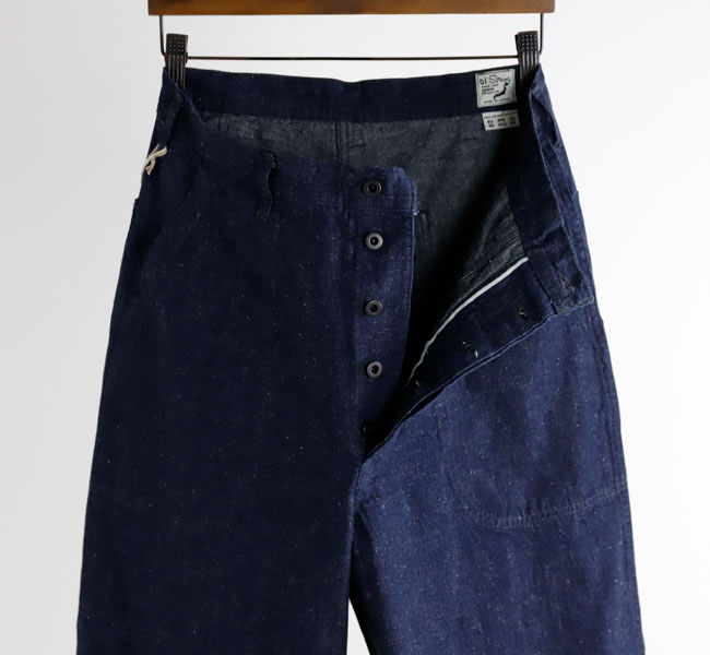 orslow オアスロウ 01-V5130-81 WIDE FIT US NAVY DENIM UTILITY PANTS
