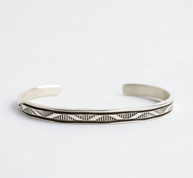 Morgan バングル シルバー インディアンジュエリー indian jewelry インディアンジュエリー Bruce Morgan ブルース