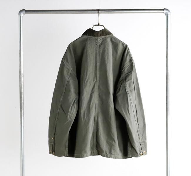 orslow オアスロウ 01-6034-76S RELAX FIT OXFORD COVERALL ARMY GREEN