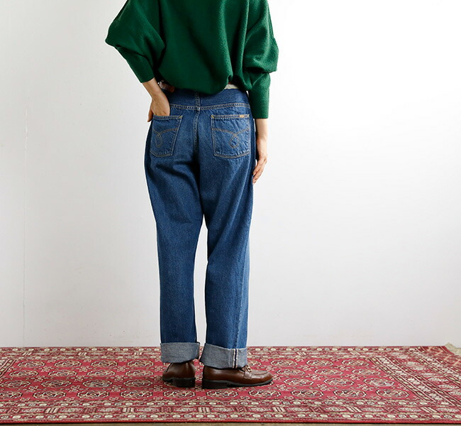 orslow オアスロウ High Waist Denim Pants JASMIN USED ハイウエスト 