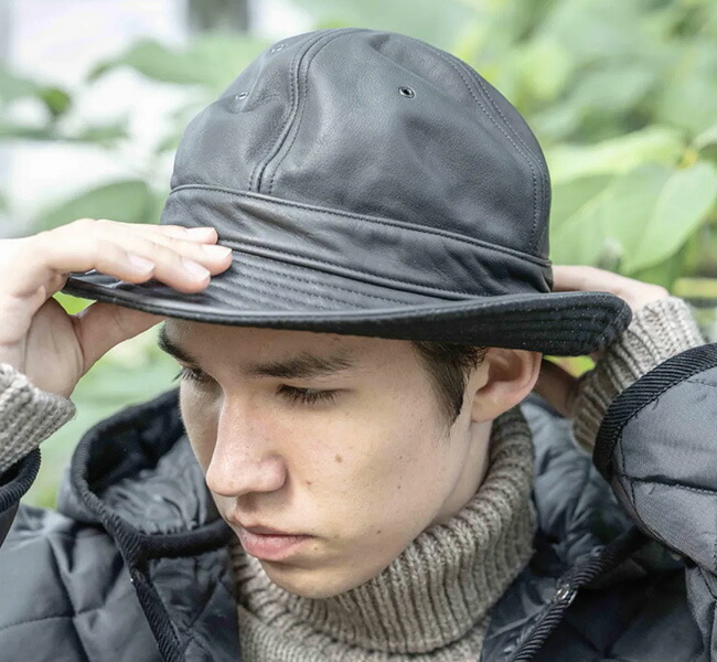 DECHO デコ 9-7AD25 レザーファティーグハット LEATHER FATIGUE HAT