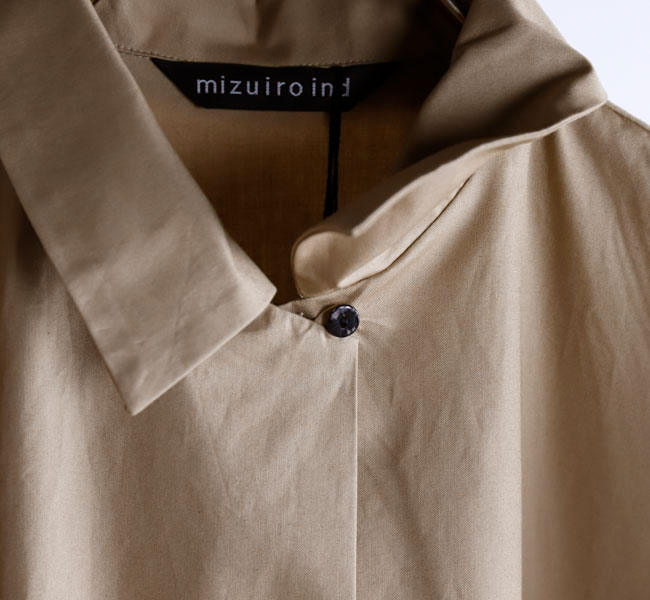 SALE30%OFF //mizuiro ind ミズイロインド 1-250084 ワイドシャツ
