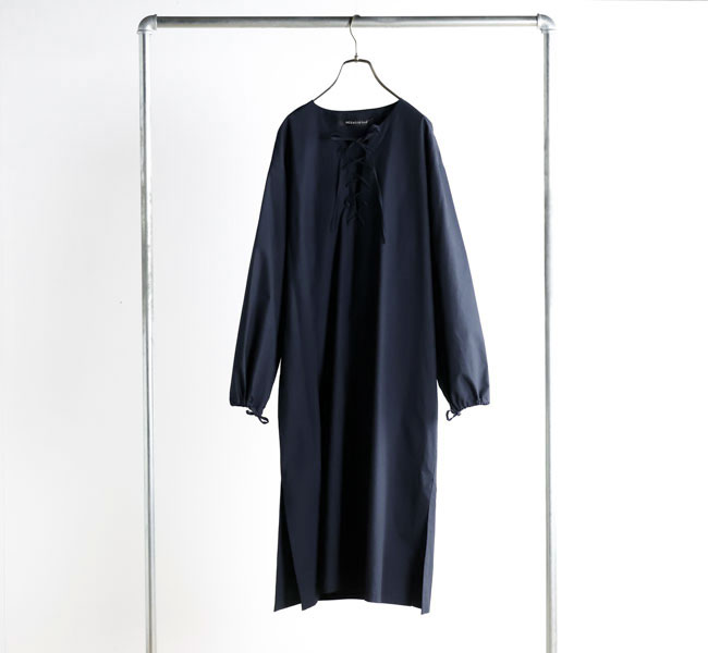 【未使用】ミズイロインドのワンピース SALE30%OFF //mizuiro ind ミズイロインド 1-250072 レースアップ