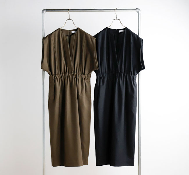 SALE30%OFF //SACRA サクラ HIGH COUNT MELTON OP メルトンワンピース