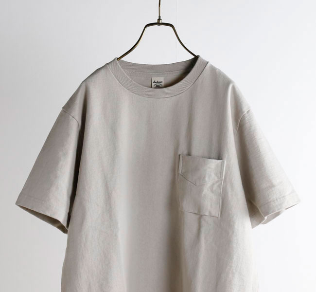 Jackman ジャックマン JM5445 Dotsume Pocket T-Shirt ドツメポケットT