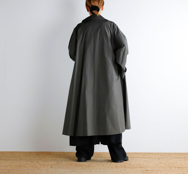 SALE30%OFF //mizuiro ind ミズイロインド トレンチライクコート 3