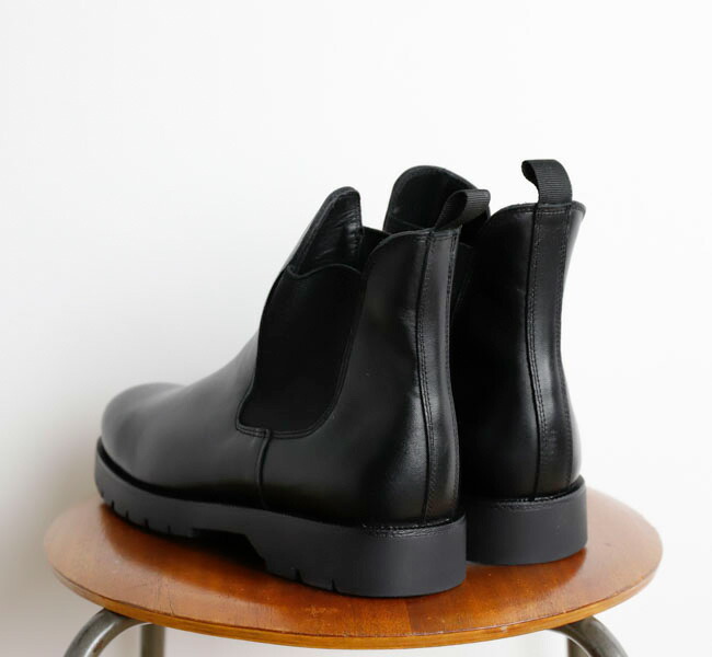 KLEMAN クレマン TONNANT トナン チェルシーブーツ BLACK サイドゴア