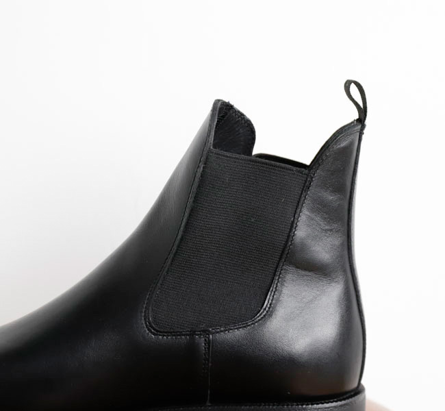 KLEMAN クレマン TONNANT トナン チェルシーブーツ BLACK サイドゴア