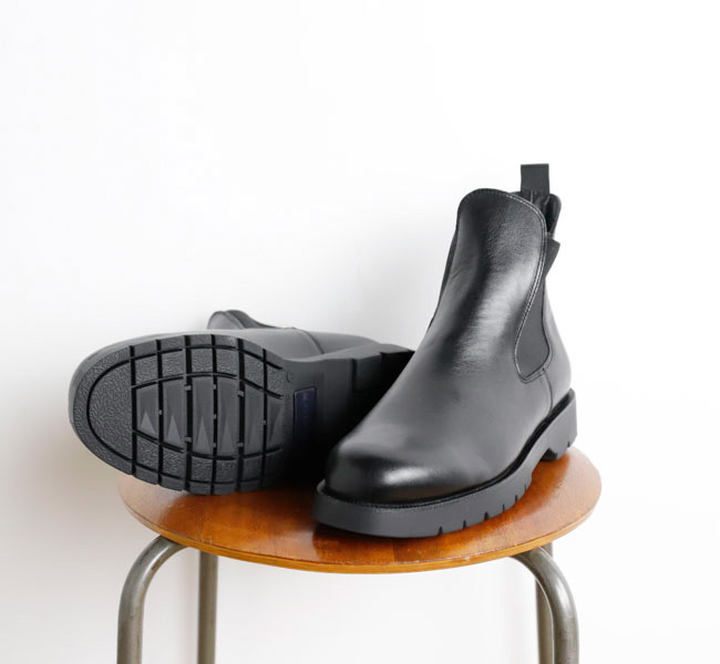 KLEMAN クレマン TONNANT トナン チェルシーブーツ BLACK サイドゴア