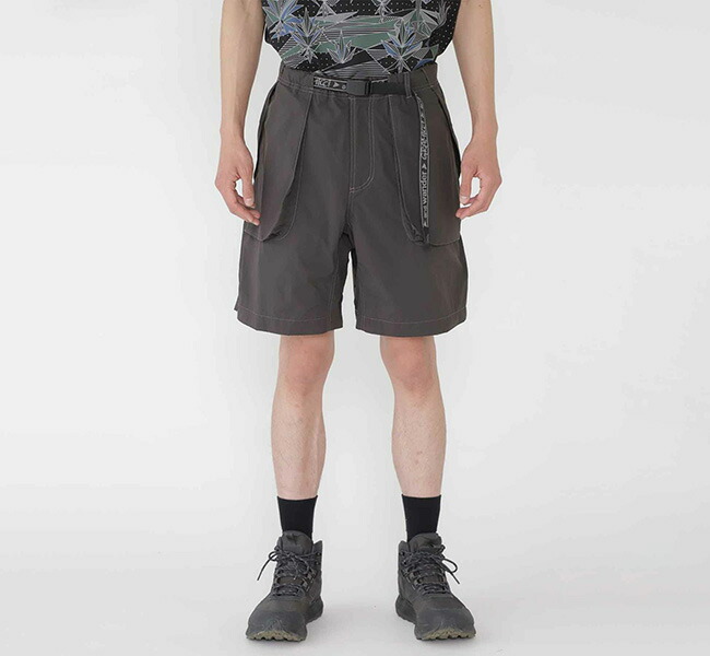 and wander × GRAMICCI ナイロン ハーフパンツ M SALE30%OFF // GRAMICCI×and wander グラミチ×アンドワンダー BRUSHED