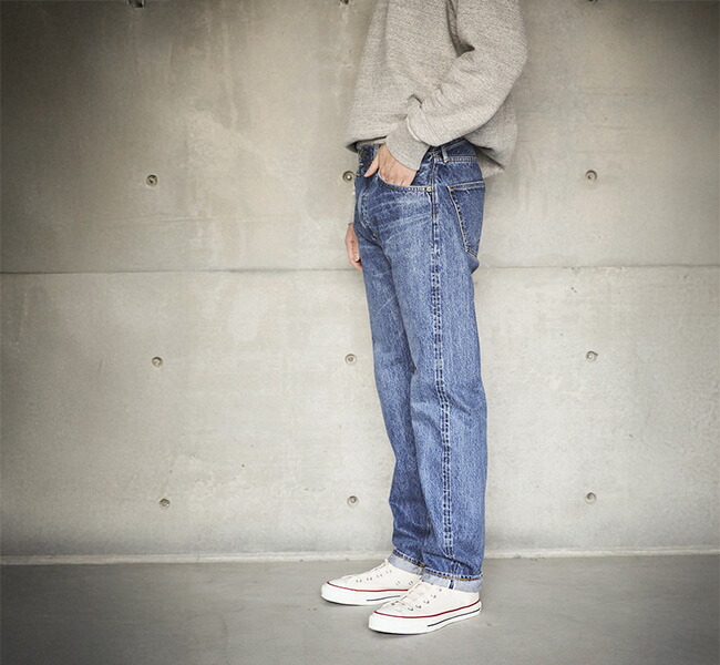 orslow オアスロウ 107 IVY FIT SELVEDGE DENIM 2Year Wash アイビー