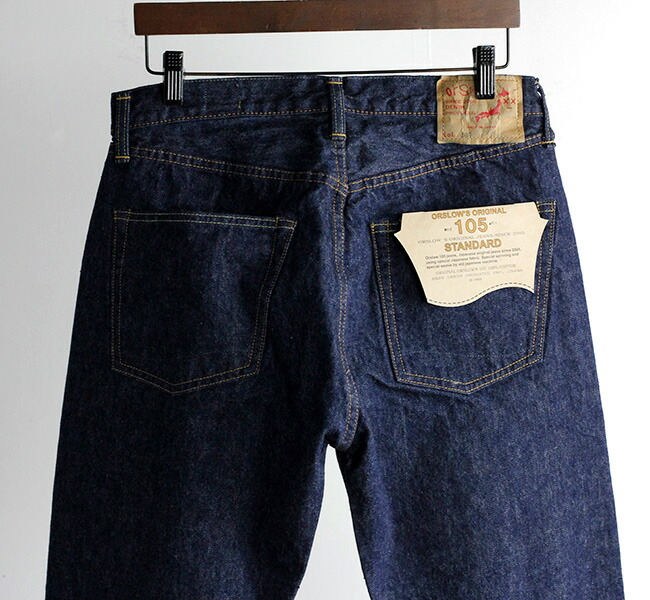 orslow オアスロウ 5ポケットストレートデニム 105 STANDARD SELVEDGE