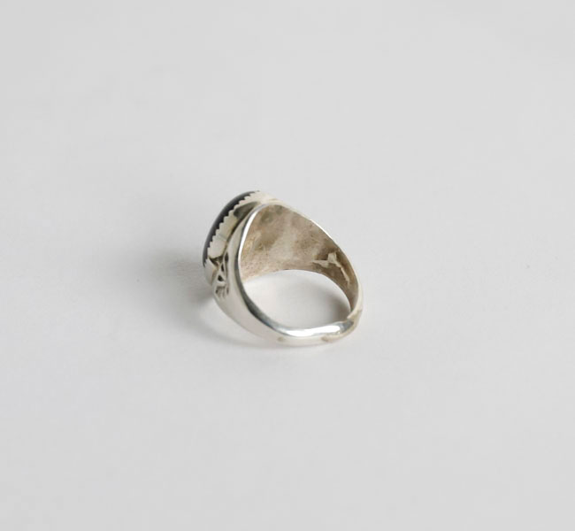 indian jewelry インディアンジュエリー ナバホ シルバー925 オニキス