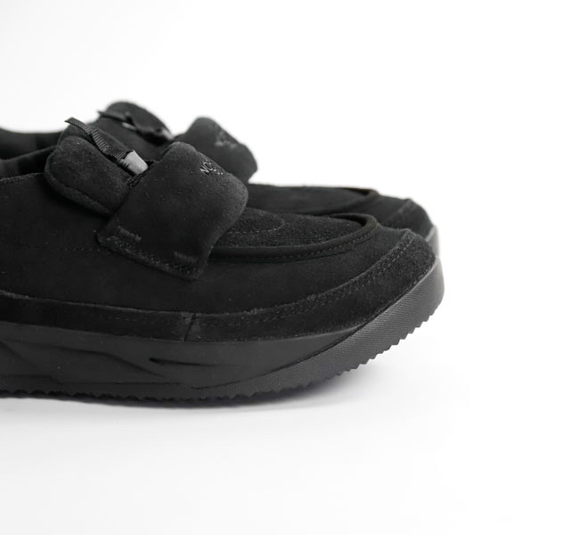 THE NORTH FACE ヌプシ　ローファー スウェード　ブラック THE NORTH FACE ザノースフェイス NF52576 ヌプシ ローファー スエード