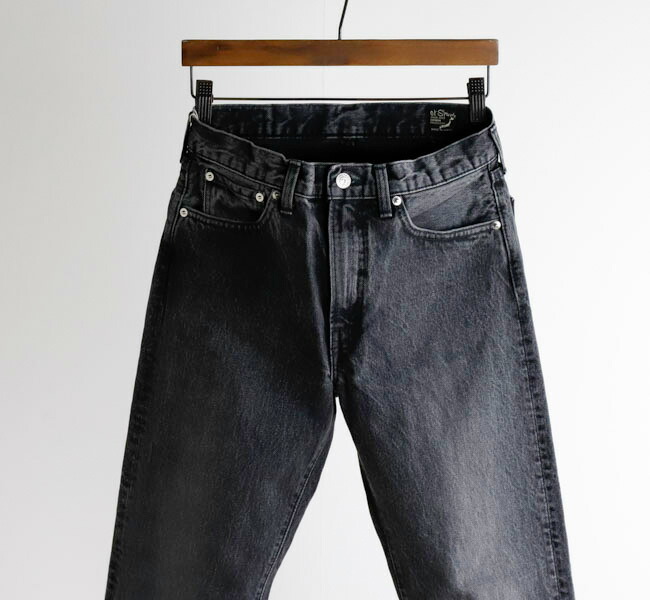 orslow オアスロウ 107 IVY FIT BLACK DENIM STONE アイビーフィット