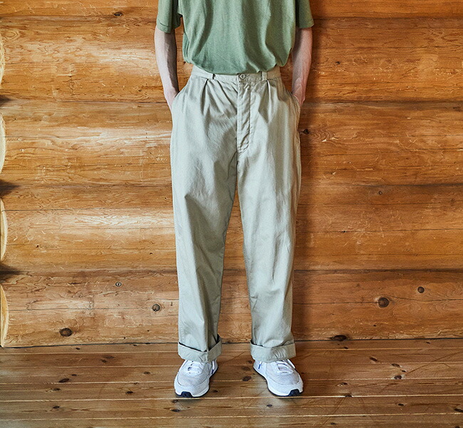 orslow オアスロウ M-52 French Army Wide Trouser M52フレンチ