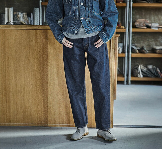 orslow オアスロウ SHORT LENGTH 105 90'S DENIM ONE WASH (*ZIPPER