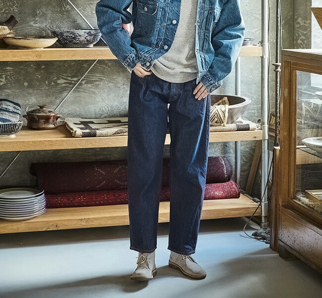 orslow オアスロウ SHORT LENGTH 105 90'S DENIM ONE WASH (*ZIPPER
