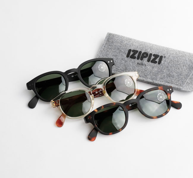 IZIPIZI イジピジ SUN POLARIZED #C SUN ポラライズド 偏光レンズ