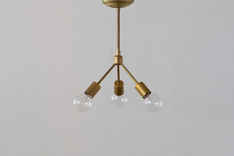 ACME FURNITURE アクメファニチャー SOLID BRASS LAMP